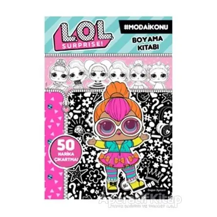 Lol Surprise! Moda İkonu Boyama Kitabı - Kolektif - Doğan Egmont Yayıncılık