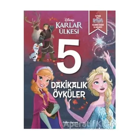 Disney Karlar Ülkesi - 5 Dakikalık Öyküler - Kolektif - Doğan Egmont Yayıncılık