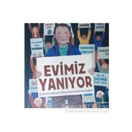 Evimiz Yanıyor - Jeanette Winter - Doğan Egmont Yayıncılık