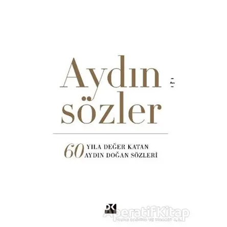 Aydın Sözler - Kolektif - Doğan Kitap