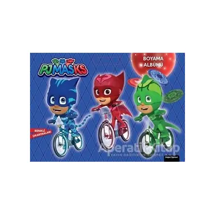 Pjmasks Boyama Albümü - Kolektif - Doğan Egmont Yayıncılık