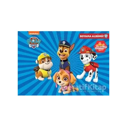 Paw Patrol Boyama Albümü - Kolektif - Doğan Egmont Yayıncılık