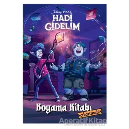 Disney Pixar Hadi Gidelim Çıkartmalı Boyama Kitabı - Kolektif - Doğan Egmont Yayıncılık