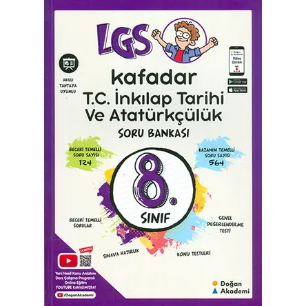 8.Sınıf Kafadar İnkılap Tarihi Soru Bankası Doğan Akademi