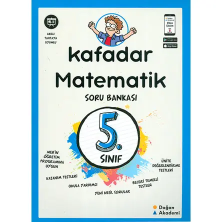 5.Sınıf Kafadar Matematik Soru Bankası Doğan Akademi