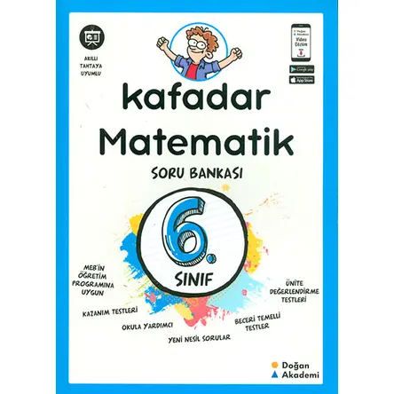 6.Sınıf Kafadar Matematik Soru Bankası Doğan Akademi