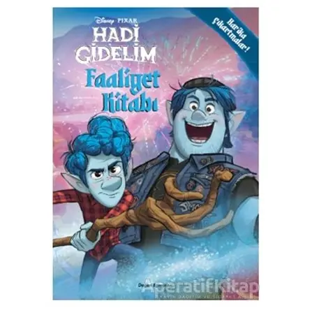 Disney Pixar Hadi Gidelim Çıkartmalı Faaliyet Kitabı - Kolektif - Doğan Egmont Yayıncılık