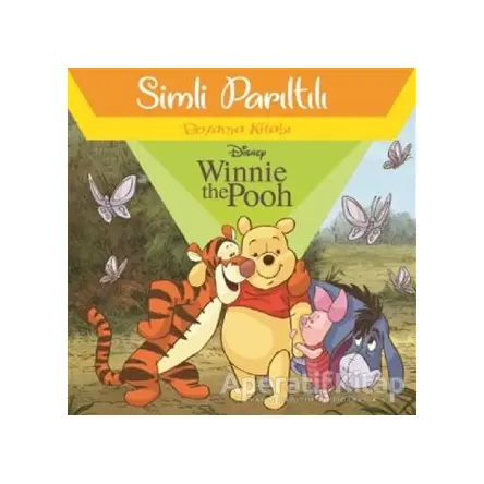 Disney Winnie The Pooh - Simli Parıltılı Boyama Kitabı - Kolektif - Doğan Egmont Yayıncılık