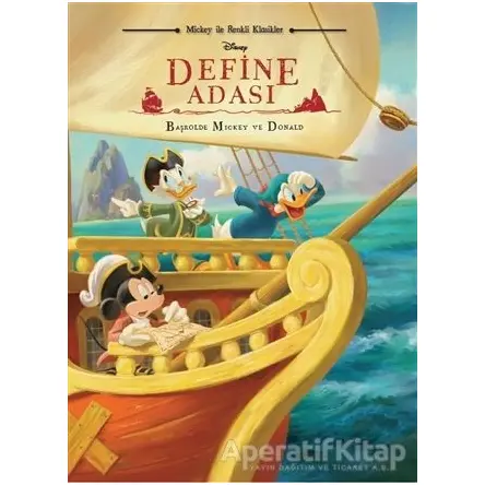 Disney Mickey ile Renkli Klasikler Define Adası - Kolektif - Doğan Egmont Yayıncılık