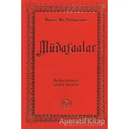 Risale-i Nur Külliyatından Müdafaalar (Büyük Boy) - Bediüzzaman Said-i Nursi - Zehra Yayıncılık
