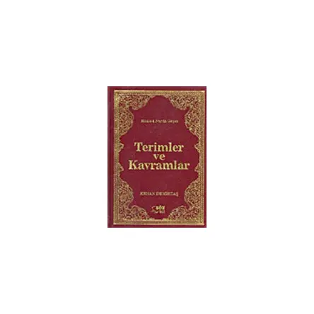 Terimler ve Kavramlar - Kenan Demirtaş - Söz Basım Yayın