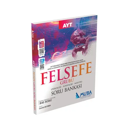 AYT Felsefe Grubu Soru Bankası Muba Yayınları