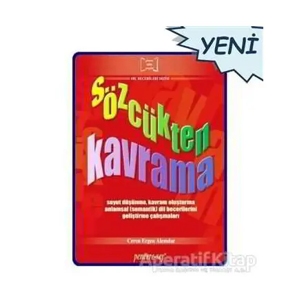 Sözcükten Kavrama - Ceren Ergen Alemdar - Pencere Sağlık Eğitim Yayınları