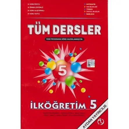 Aydan 5.Sınıf Tüm Dersler Konu Özetli