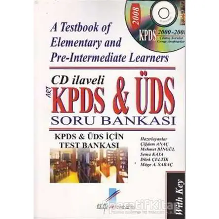 KPDS ve ÜDS Soru Bankası - A Testbook of Elementary and Pre - Intermediate Learners