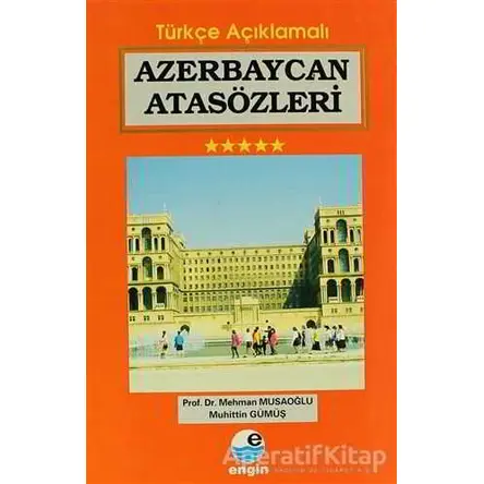Azerbaycan Atasözleri - Mehman Musaoğlu - Engin Yayınevi