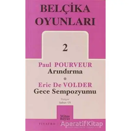 Belçika Oyunları 2 - Eric De Volder - Mitos Boyut Yayınları