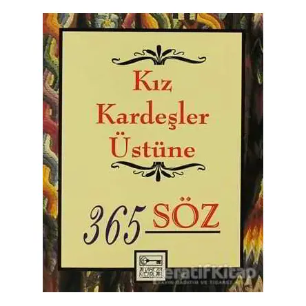 Kız Kardeşler Üstüne 365 Söz - Dablia Porter - Anahtar Kitaplar Yayınevi