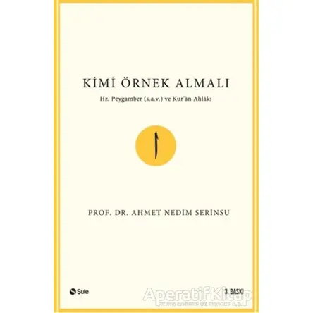 Kimi Örnek Almalı? - Ahmet Nedim Serinsu - Şule Yayınları