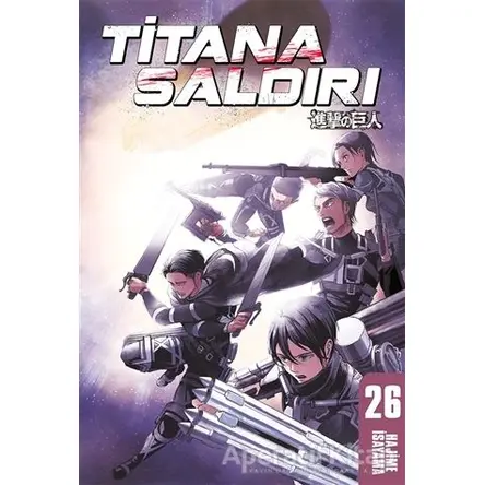 Titana Saldırı 26. Cilt - Hajime İsayama - Gerekli Şeyler Yayıncılık