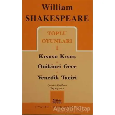 Toplu Oyunları 1: Kısasa Kısas - Onikinci Gece - Venedik Taciri