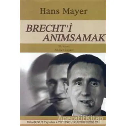 Brecht’i Anımsamak - Hans Mayer - Mitos Boyut Yayınları