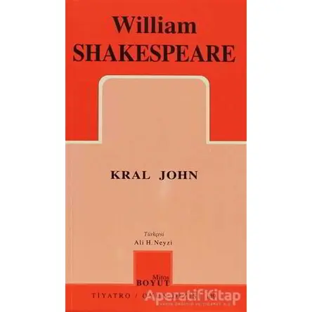 Kral John - William Shakespeare - Mitos Boyut Yayınları