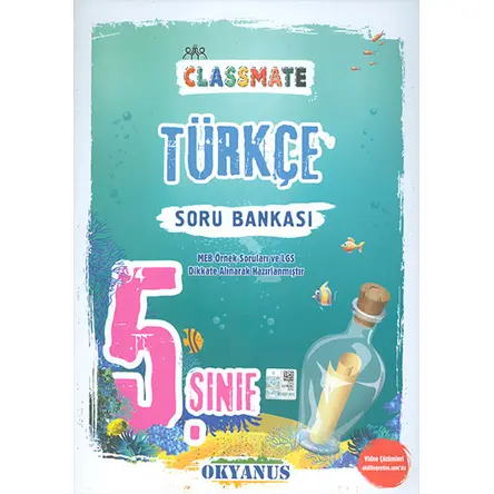 5.Sınıf Türkçe Classmate Soru Bankası Okyanus Yayınları