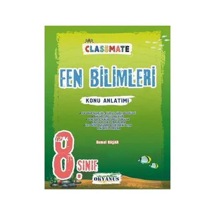 Okyanus 8. Sınıf Fen Bilimleri Classmate Konu Anlatımlı