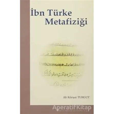 İbn Türke Metafiziği - Ali Kürşat Turgut - Elis Yayınları