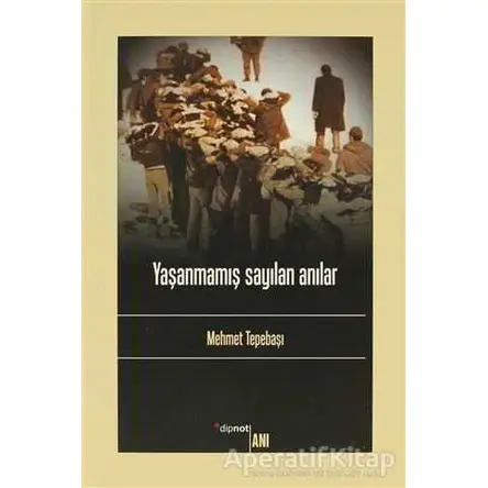 Yaşanmamış Sayılan Anılar - Mehmet Tepebaşı - Dipnot Yayınları