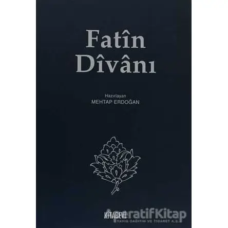 Fatin Divanı - Mehtap Erdoğan - Kitabevi Yayınları
