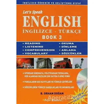 Let’s Speak English Book 3 - B. Orhan Doğan - Beşir Kitabevi