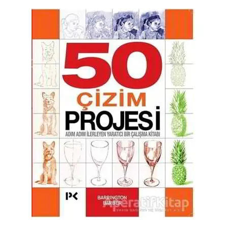 50 Çizim Projesi - Barrington Barber - Profil Kitap