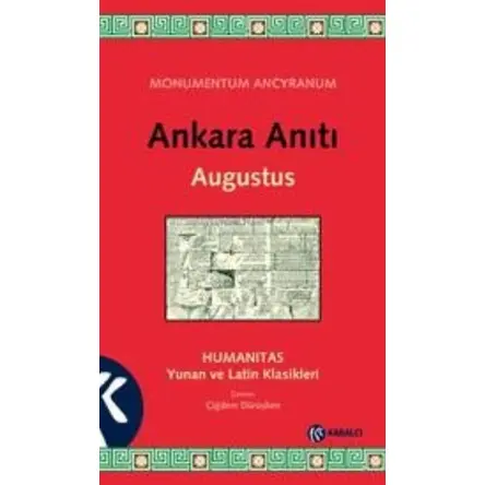 Ankara Anıtı - Augustus - Kabalcı Yayınevi