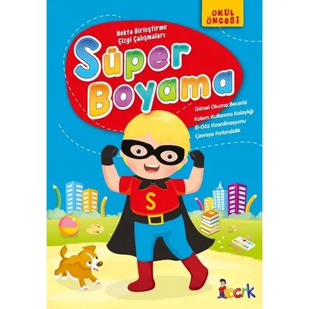 Okul Öncesi Süper Boyama Bıcırık Yayınları