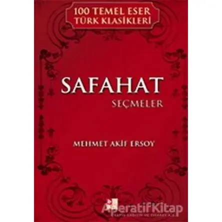 Safahat (Seçmeler) - Mehmed Akif Ersoy - Babıali Kültür Yayıncılığı