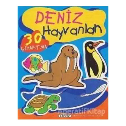 Deniz Hayvanları (30 Çıkartma) - Kolektif - Çiçek Yayıncılık