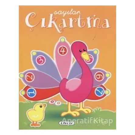 Eğitici Çıkartmalar - Sayılar - Kolektif - Çiçek Yayıncılık