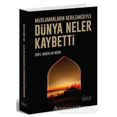 Dünya Neler Kaybetti - Ebul Hasan Ali En-Nedvi - Risale Yayınları