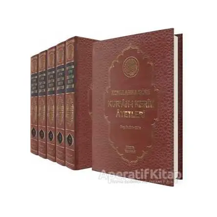 Konularına Göre Kur’an-ı Kerim Ayetleri (6 Cilt Takım) - Sıtkı Gülle - Huzur Yayınevi