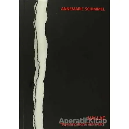Hallac - Annemarie Schimmel - Pan Yayıncılık