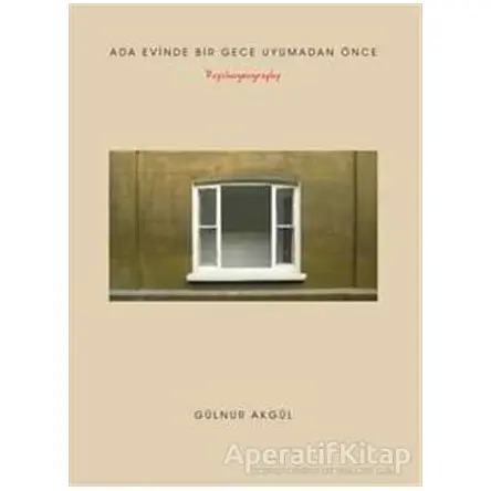 Ada Evinde Bir Gece Uyumadan Önce - Psychogeography - Gölnur Akgül - Alef Yayınevi