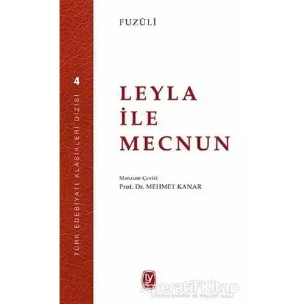 Leyla ile Mecnun - Fuzuli - Tekin Yayınevi