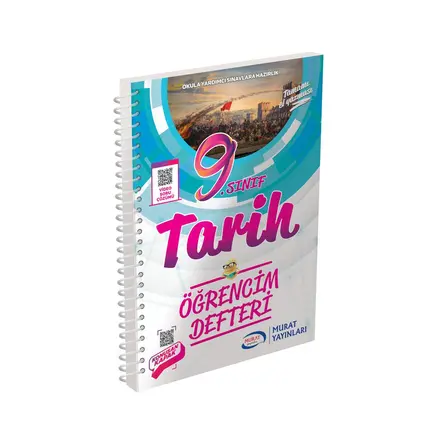 9.Sınıf Tarih Öğrencim Defteri Murat Yayınları