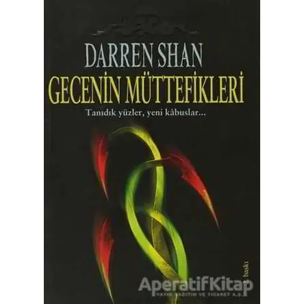 Gecenin Müttefikleri - Darren Shan - Tudem Yayınları
