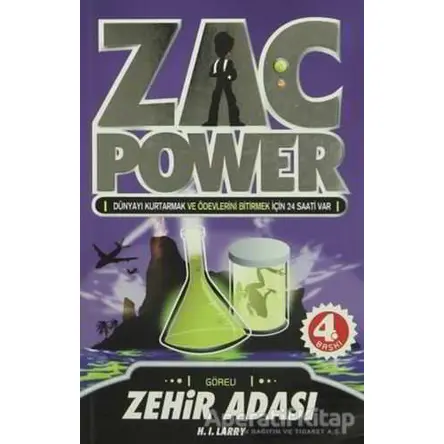 Zac Power - Zehir Adası - H. I. Larry - Caretta Çocuk