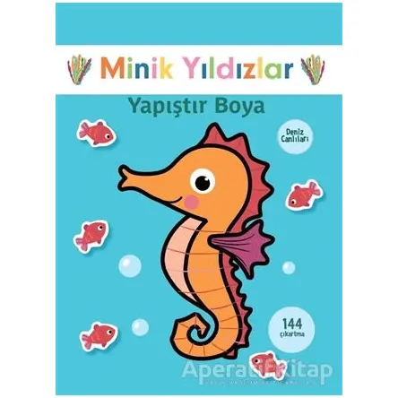 Deniz Canlıları Yapıştır Boya - Minik Yıldızlar - Kolektif - Doğan Egmont Yayıncılık