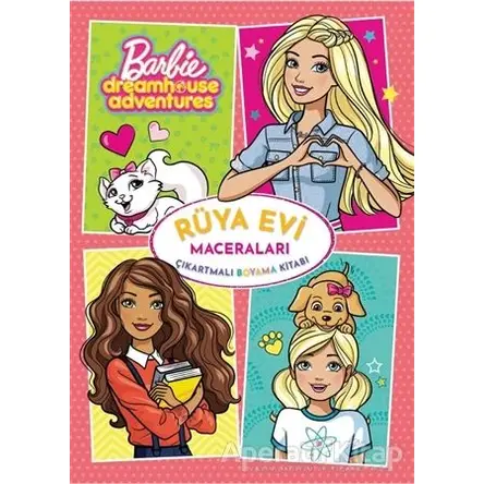 Barbie Rüya Evi Maceraları Çıkartmalı Boyama Kitabı - Kolektif - Doğan Egmont Yayıncılık