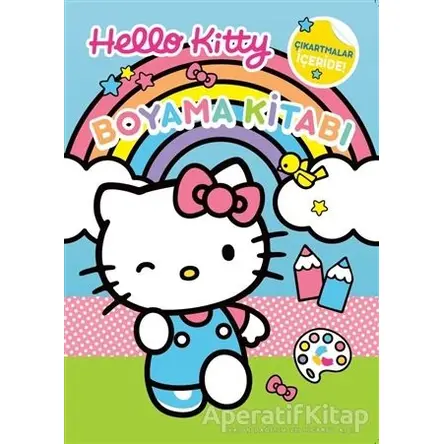 Hello Kitty Boyama Kitabı Çıkartmalar İçeride! - Kolektif - Doğan Egmont Yayıncılık